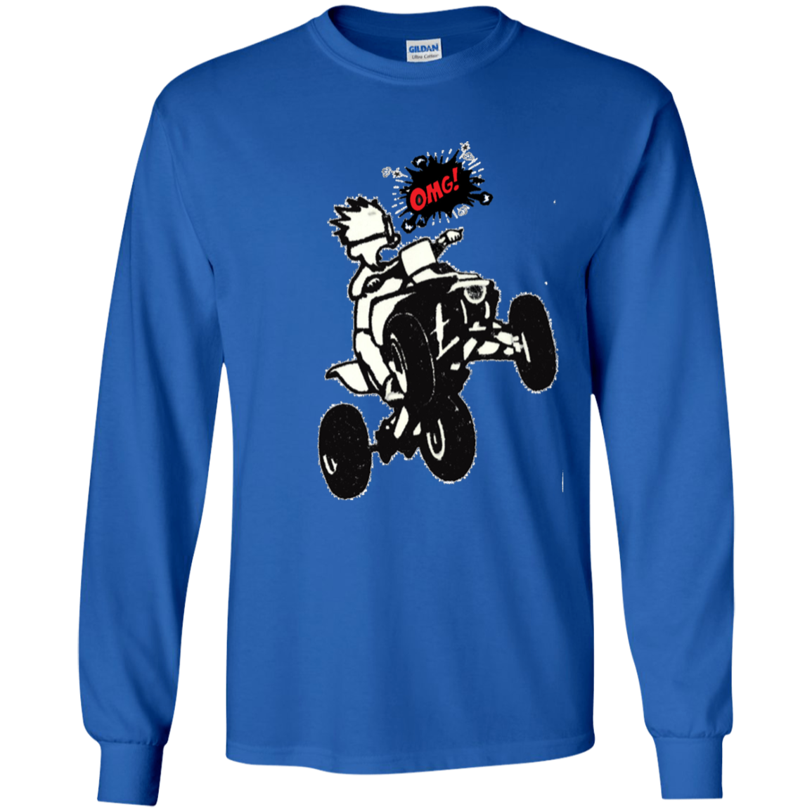 4 wheeler OMG Youth long sleeve T-Shirt