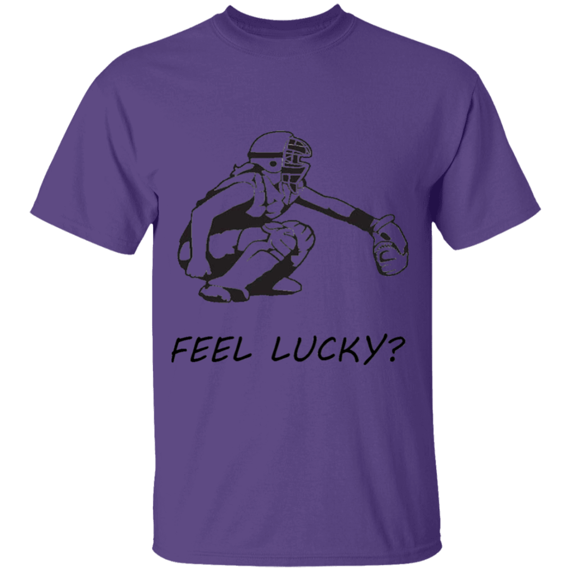 Softball Catcher - feel lucky - T-Shirt (youth)