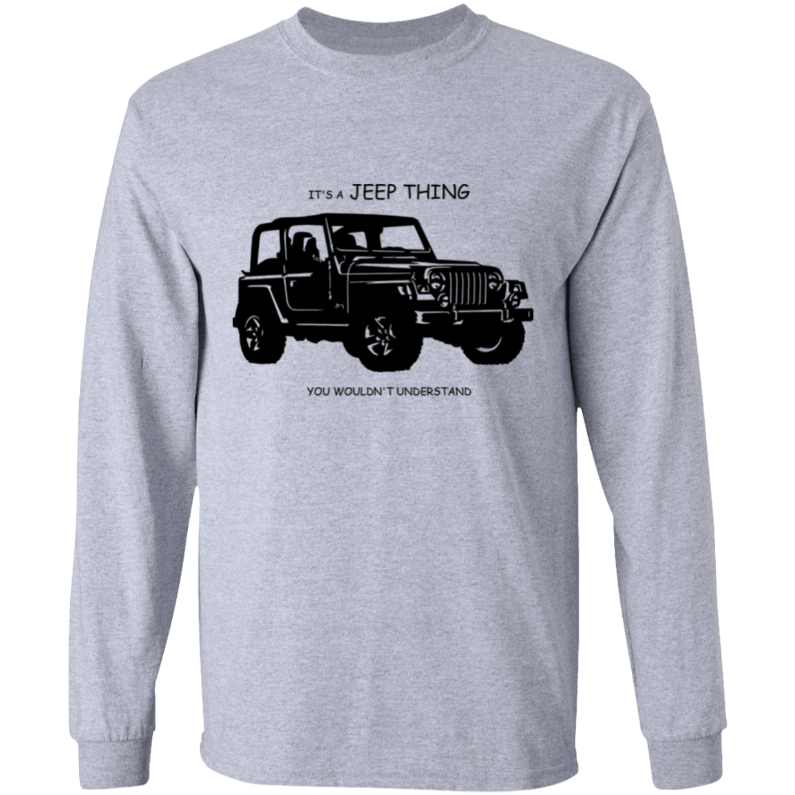 Jeep long sleeve Cotton T-Shirt
