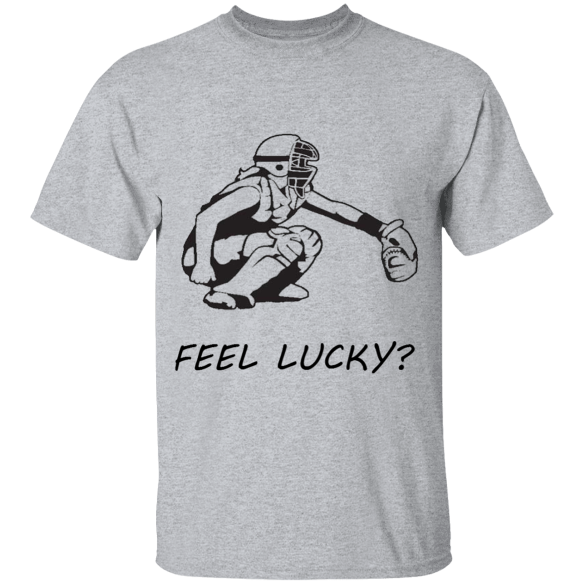 Softball Catcher - feel lucky - T-Shirt (youth)