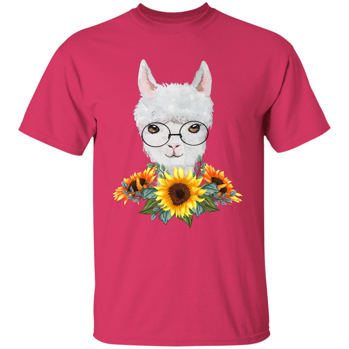Llama Sunflower T-shirt