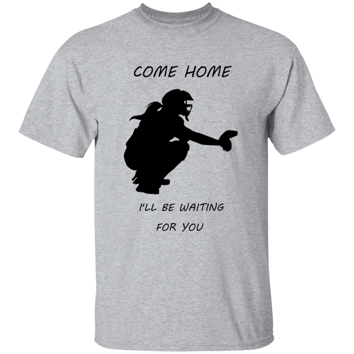 Softball catcher - come home - T-Shirt (youth)