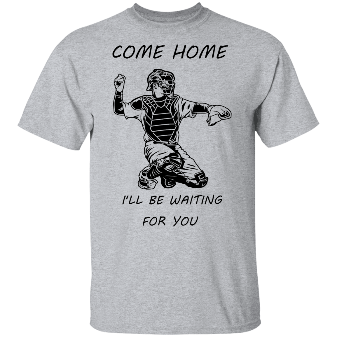 Baseball Catcher - come home T-Shirt (youth)
