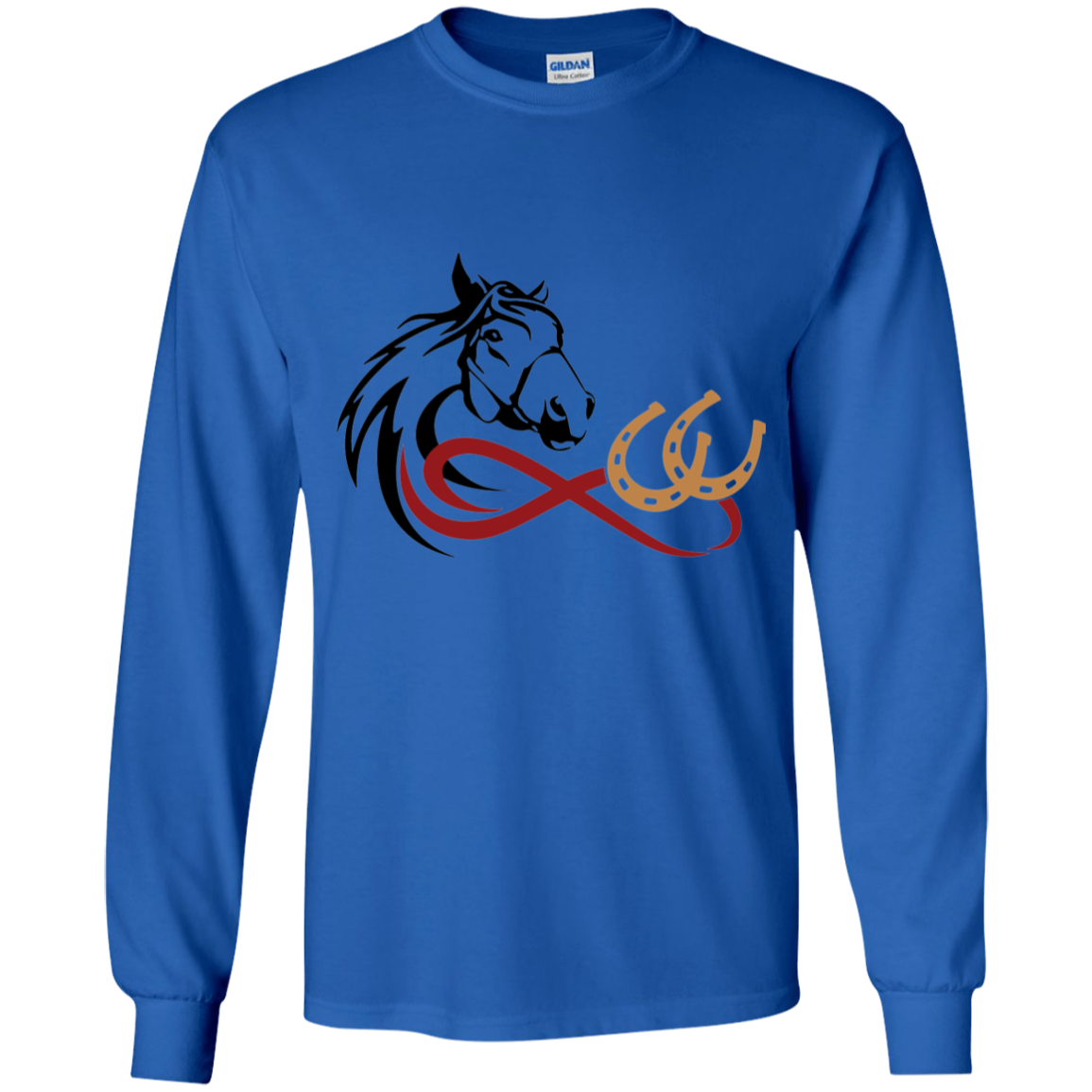 Horse infinity - youth long sleeve