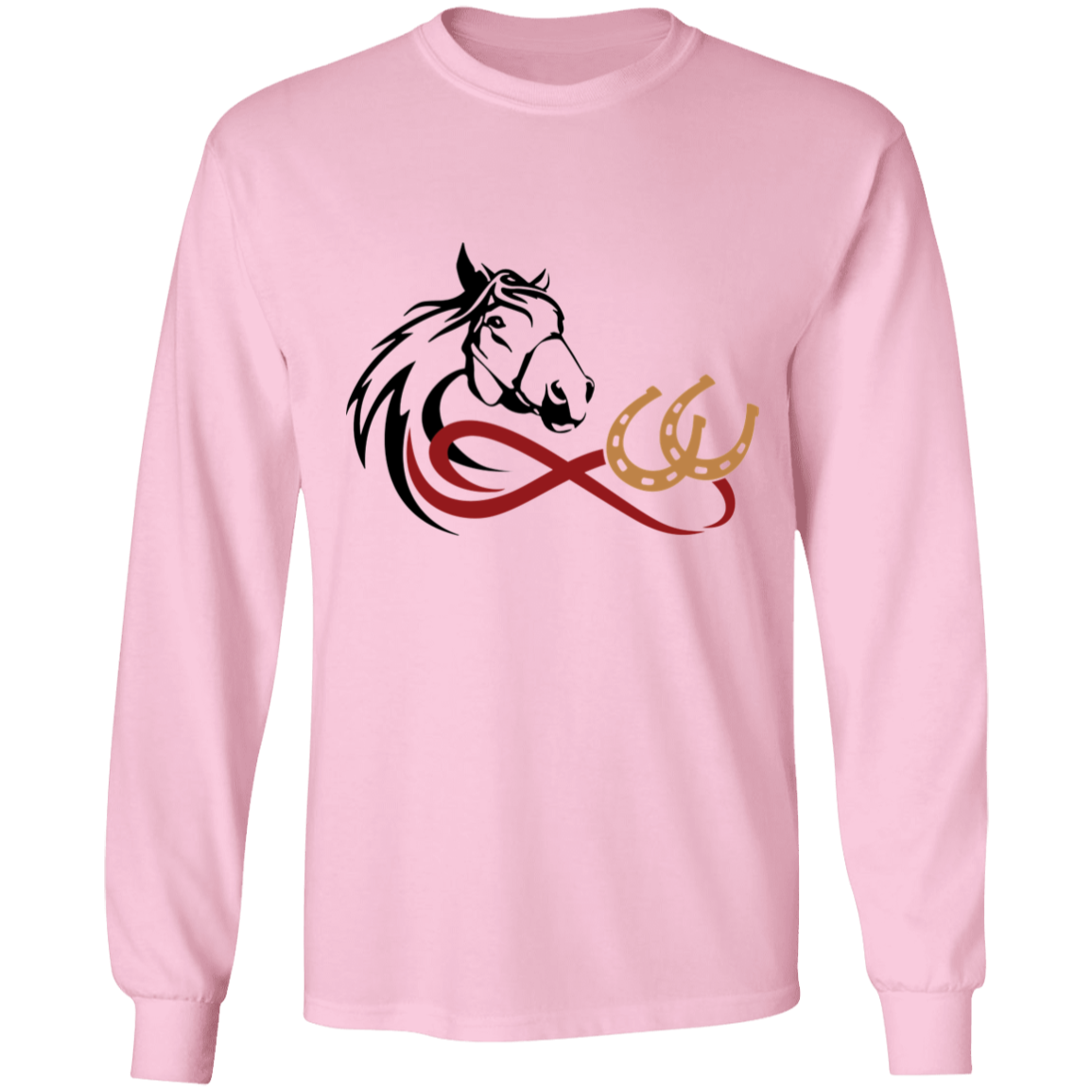 Horse infinity long sleeve t'shirt