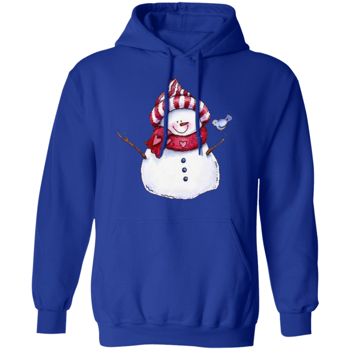 snowman (b) Pullover Hoodie