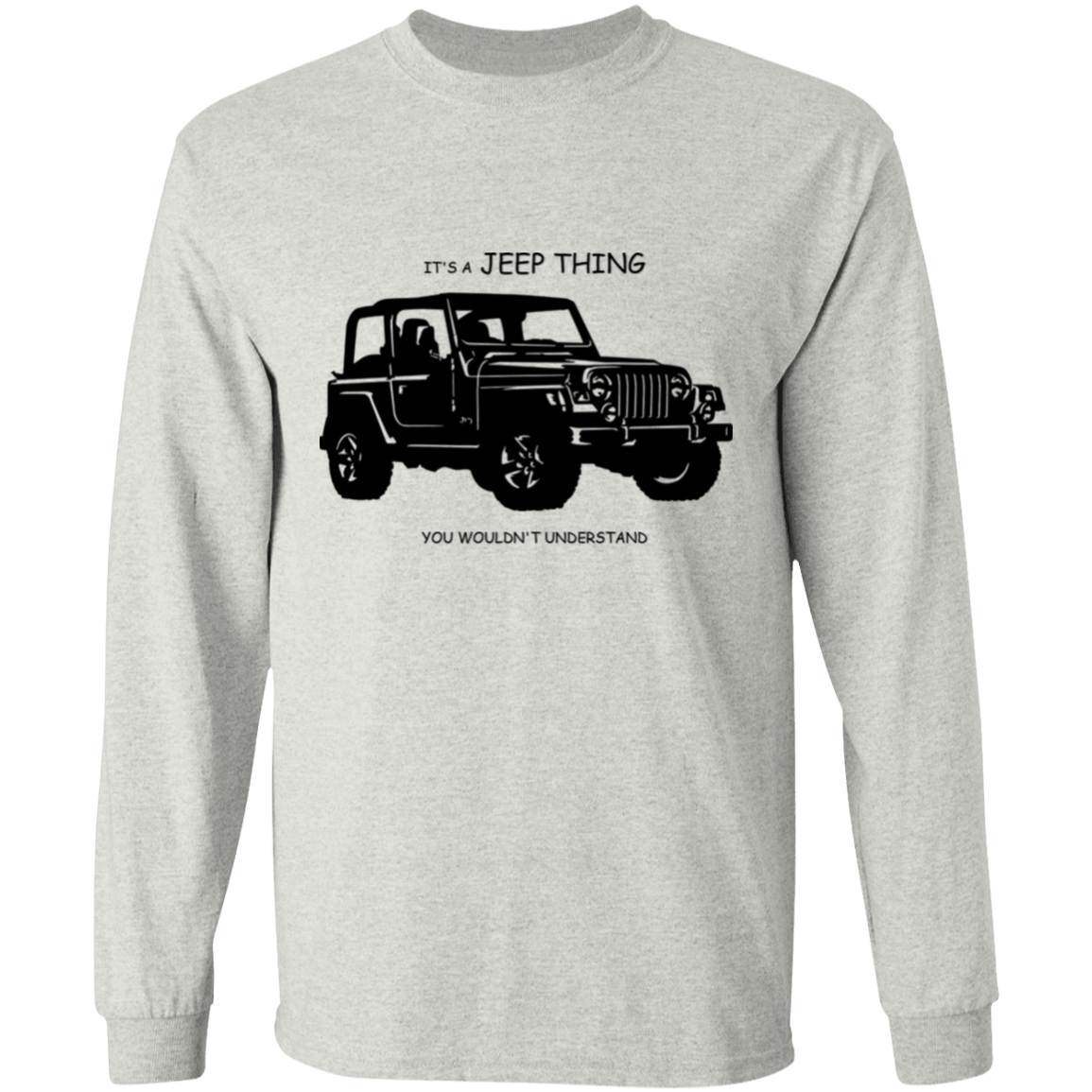 Jeep long sleeve Cotton T-Shirt