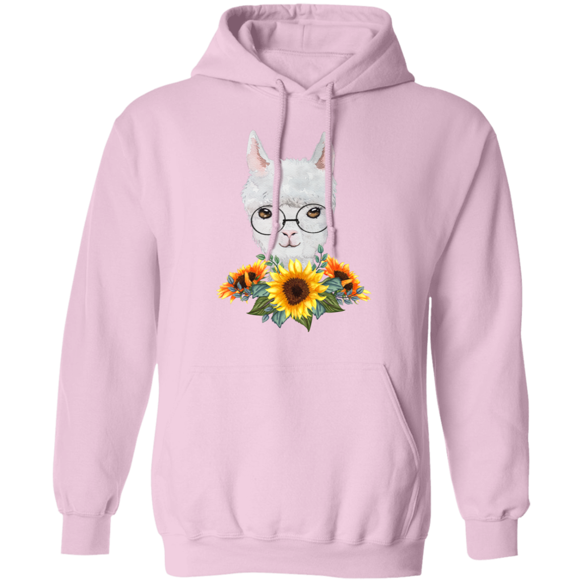 Llama Sunflower hoodie
