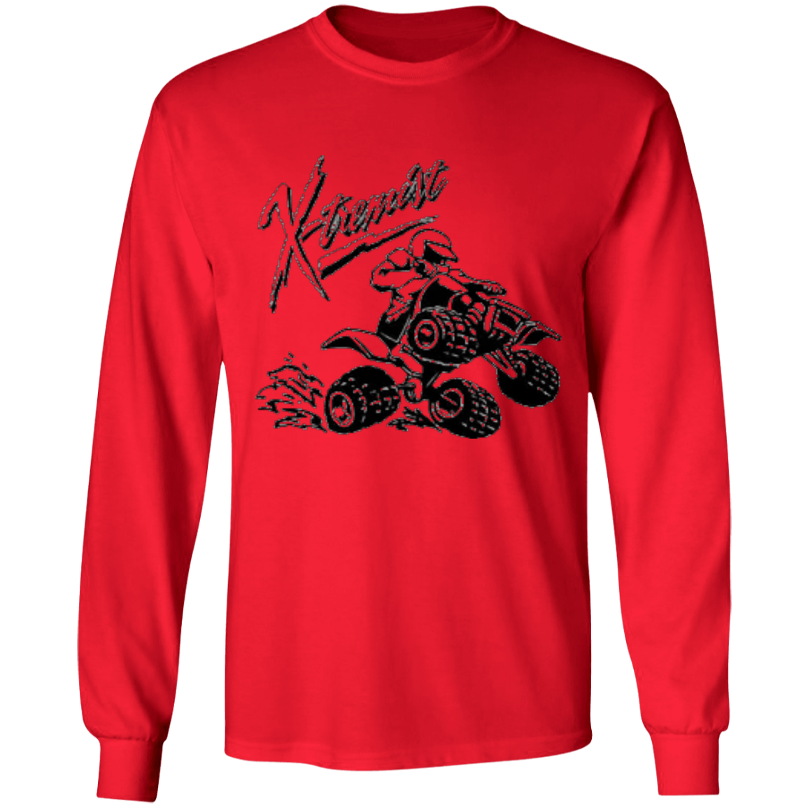 4-wheeler extreme long sleeve T-shirt