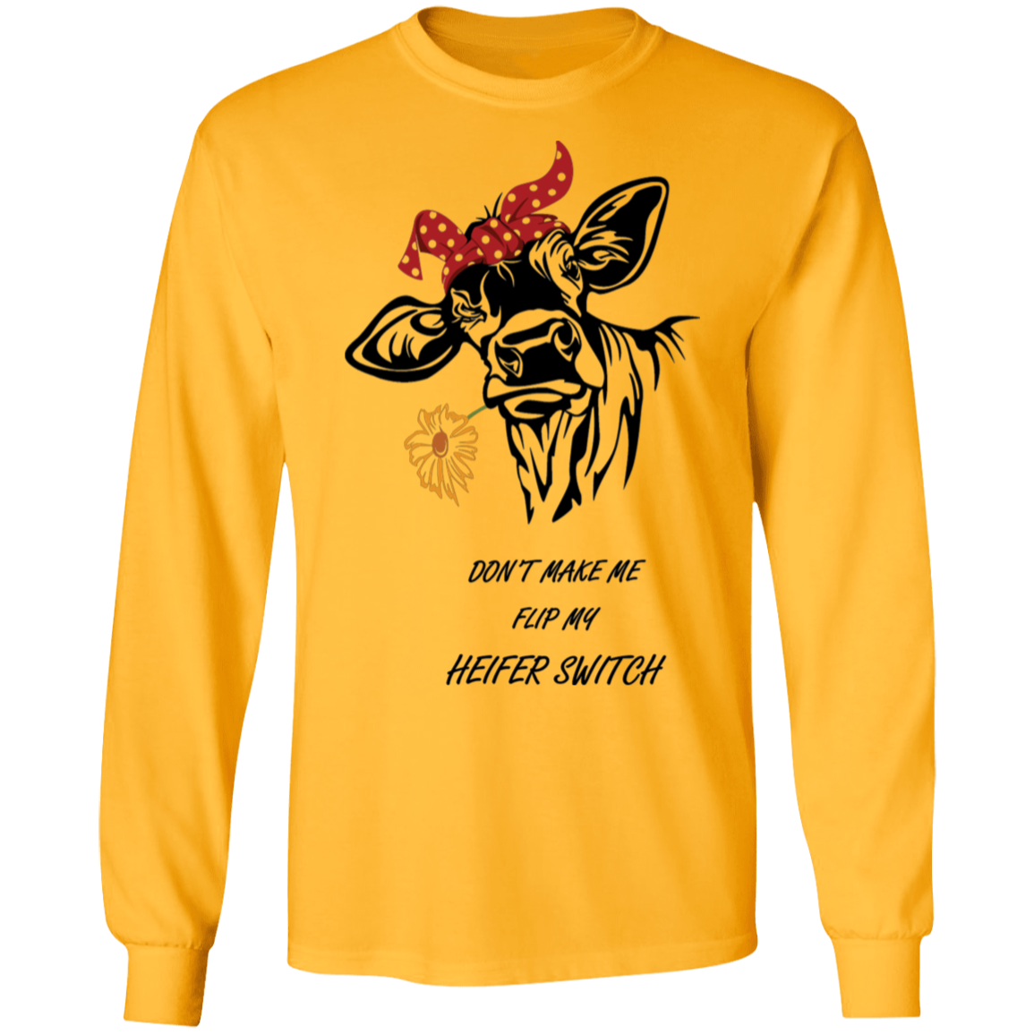 Flip my switch long sleeve t-shirt