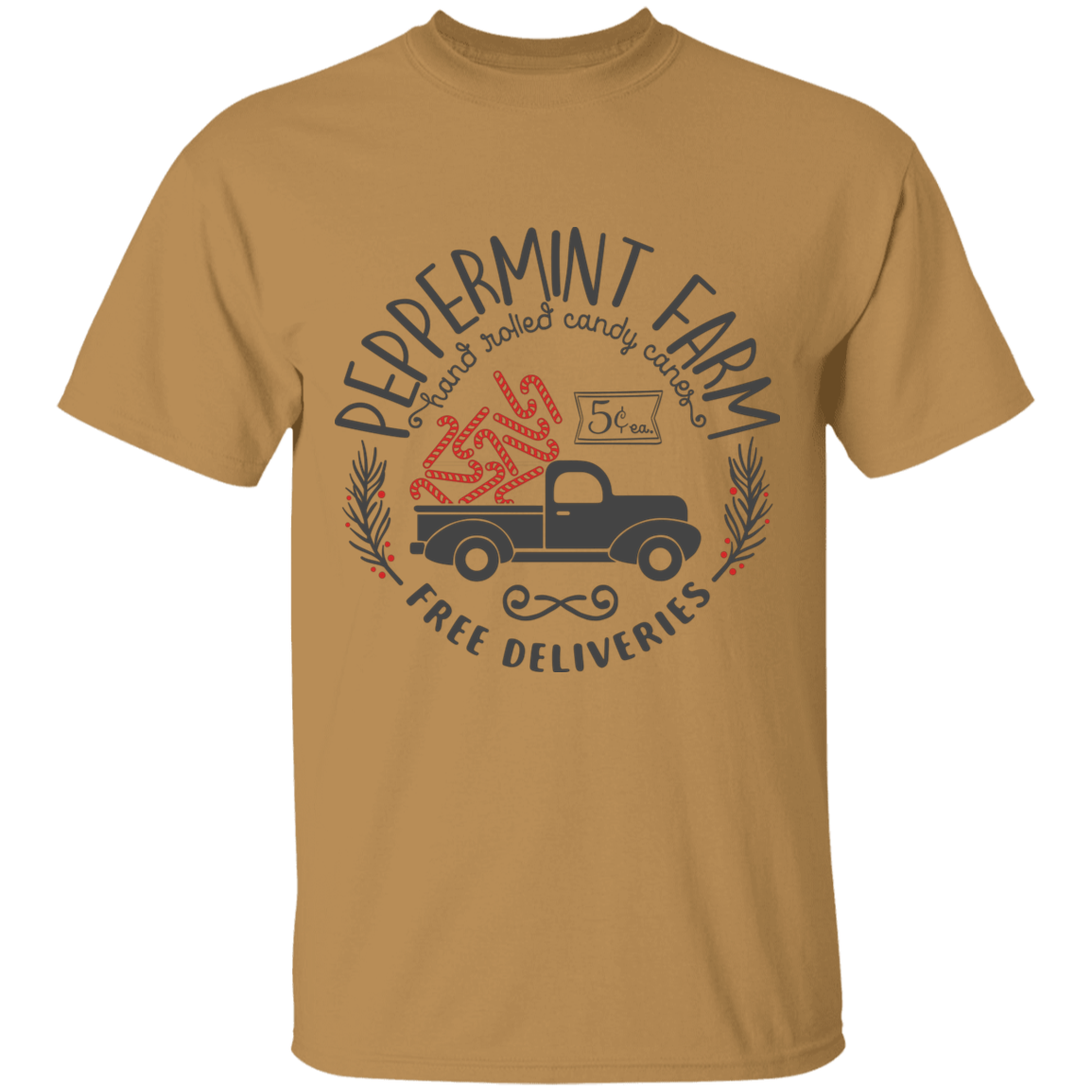 Peppermint farm short sleeve t'shirt