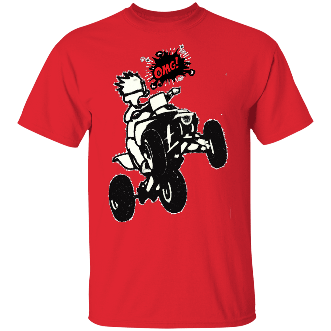 4-wheeler OMG T-shirt