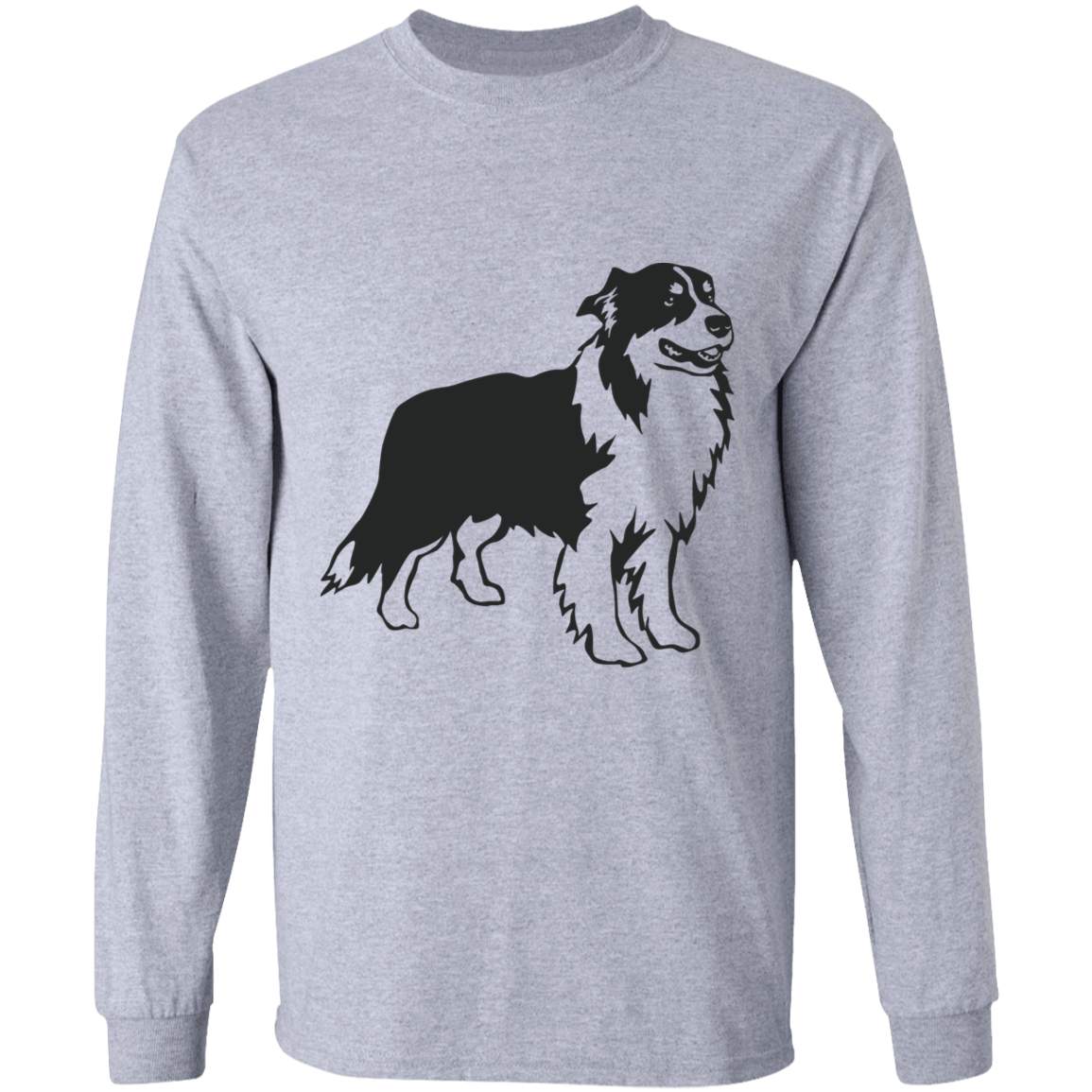 Australian Shepard long sleeve Cotton T-Shirt