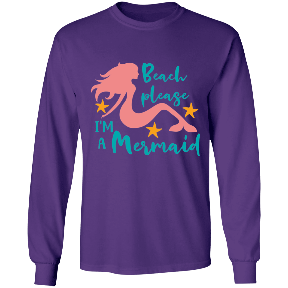 Mermaid long sleeve t'shirt