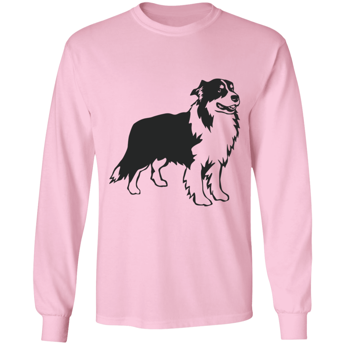 Australian Shepard long sleeve Cotton T-Shirt