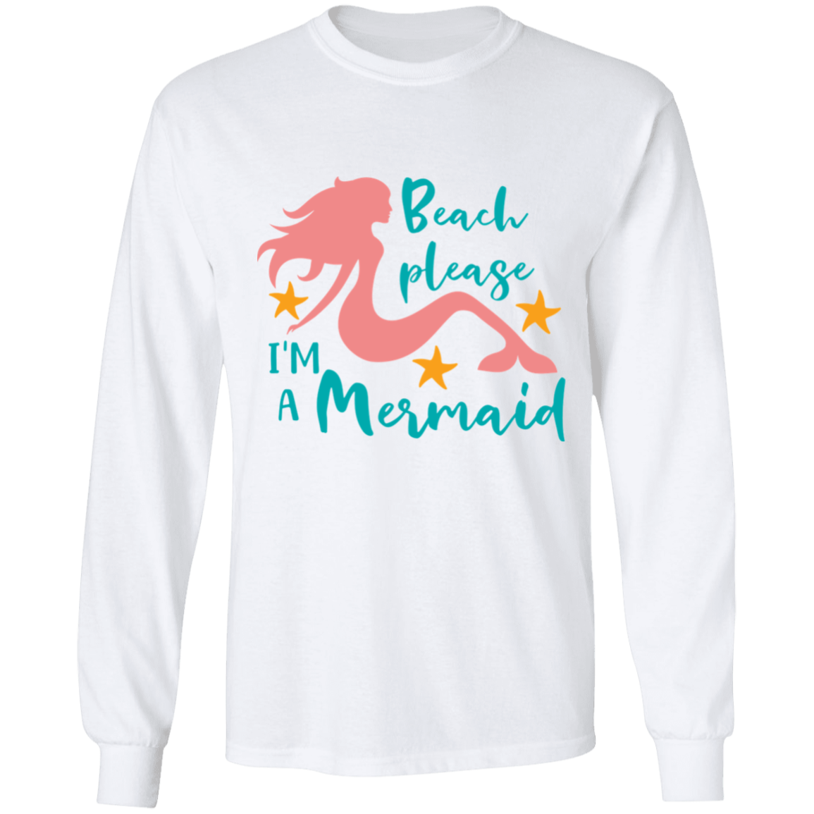 Mermaid long sleeve t'shirt