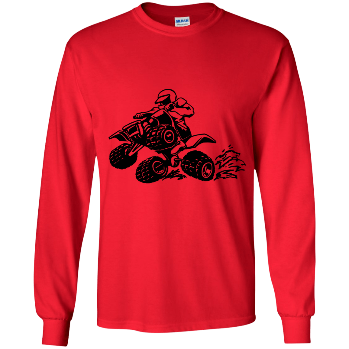 Youth 4-wheeler long sleeve t'shirt