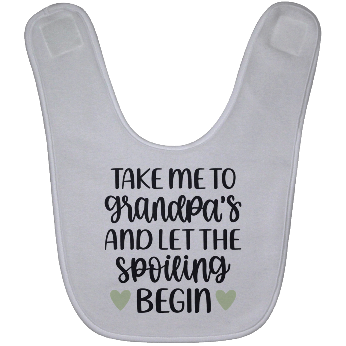 Take me to Grandpa's Baby Bib