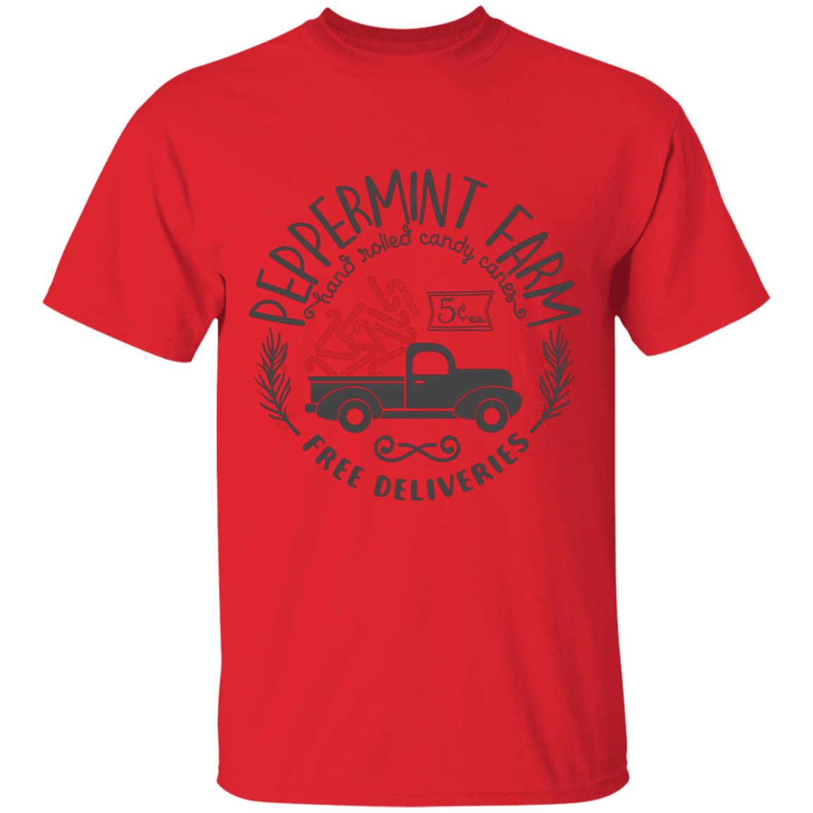 Peppermint farm short sleeve t'shirt