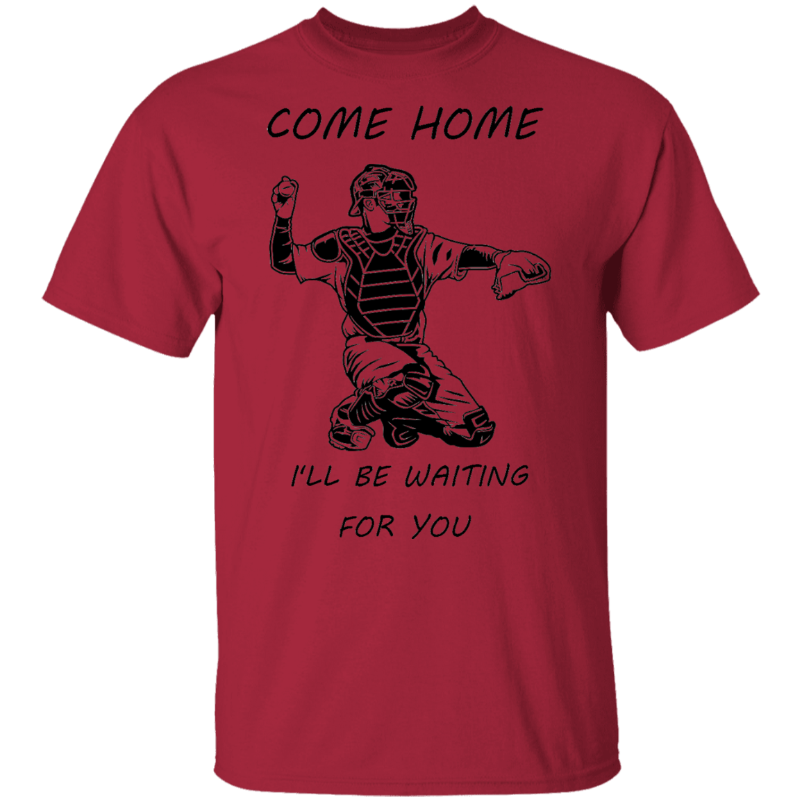 Baseball Catcher - come home T-Shirt (youth)