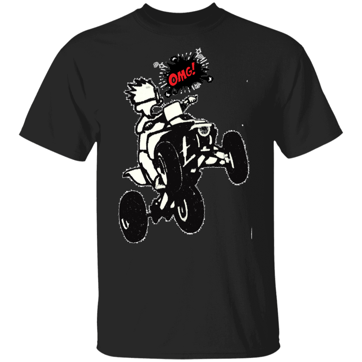 4-wheeler OMG T-shirt