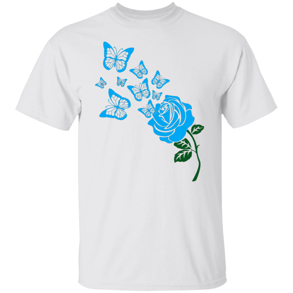 rose and butterfly T-Shirt