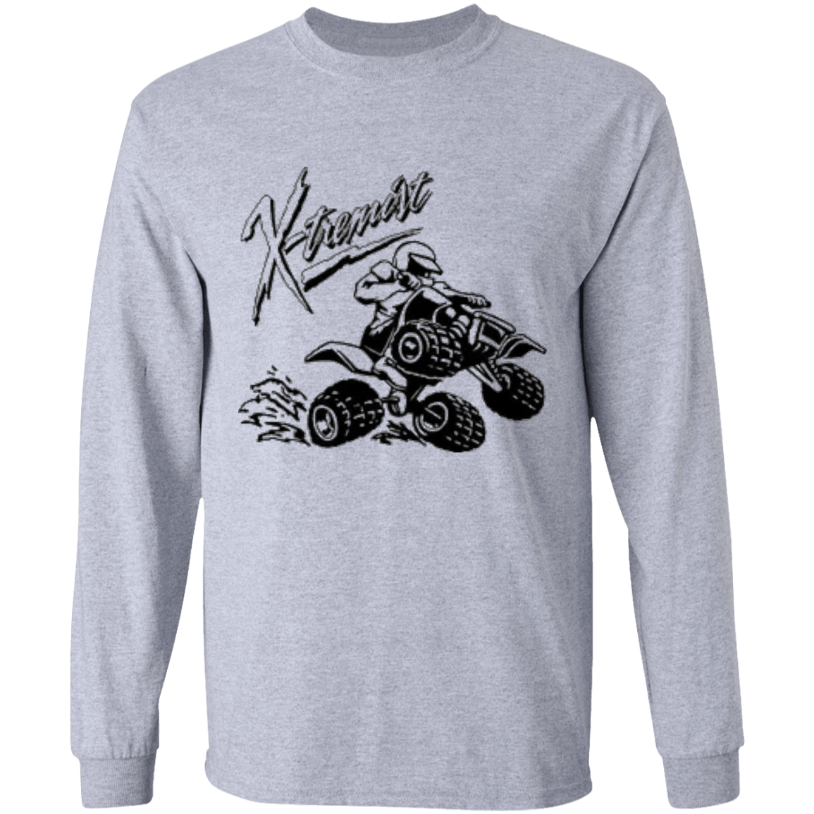 4-wheeler extreme long sleeve T-shirt