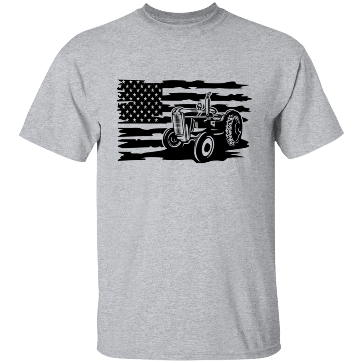 Tractor/Flag T-shirt