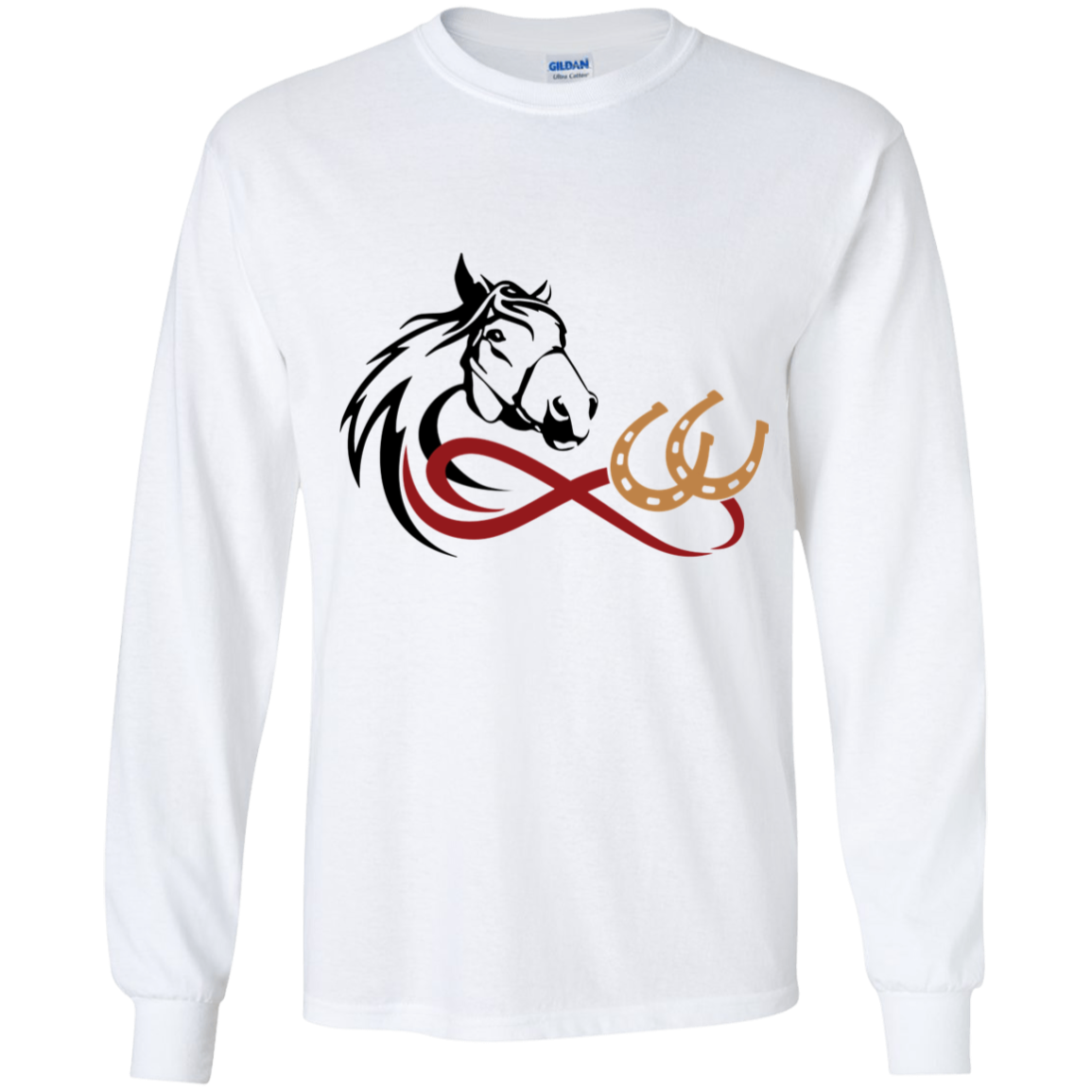 Horse infinity - youth long sleeve