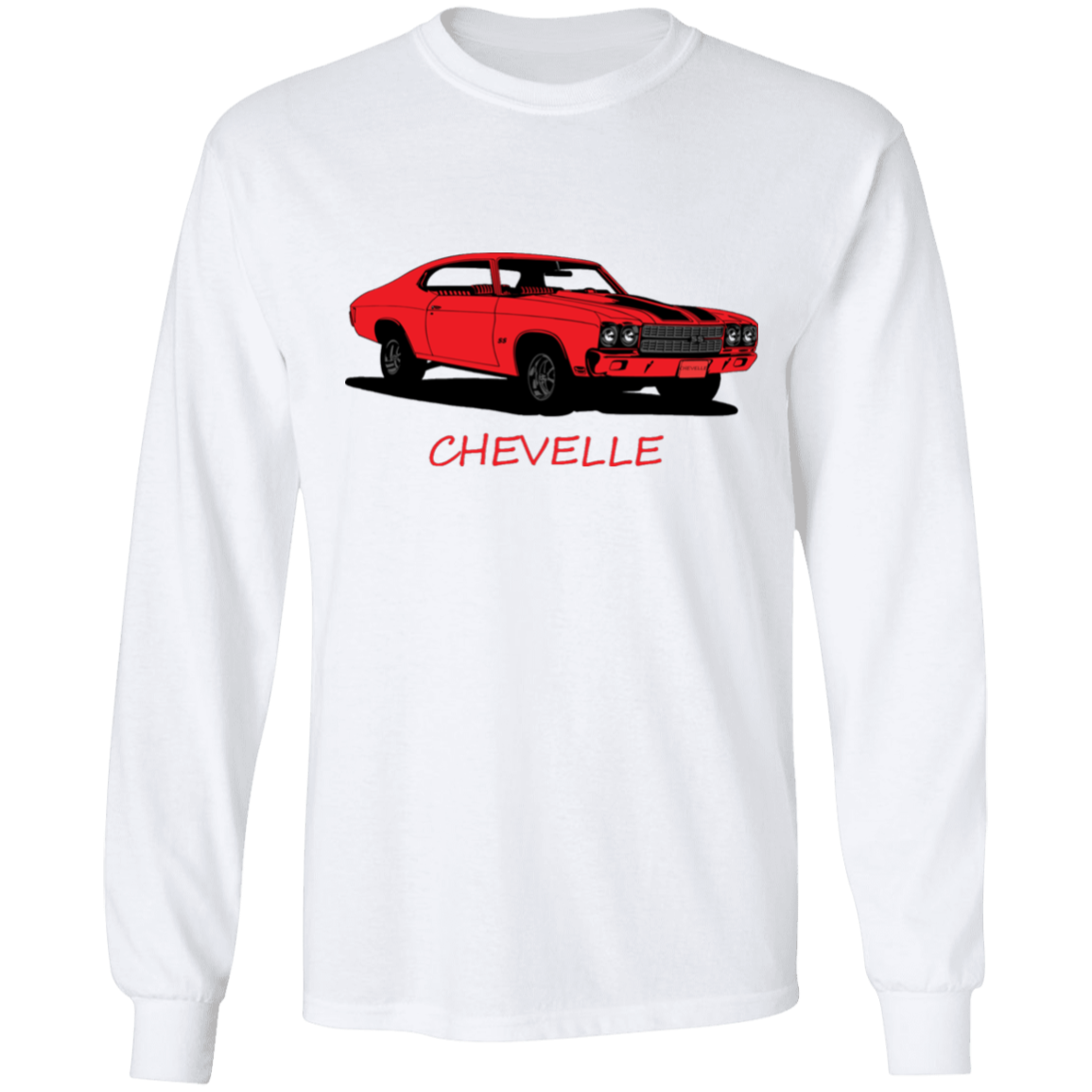 '70 Chevelle Long Sleeve T'shirt (r)