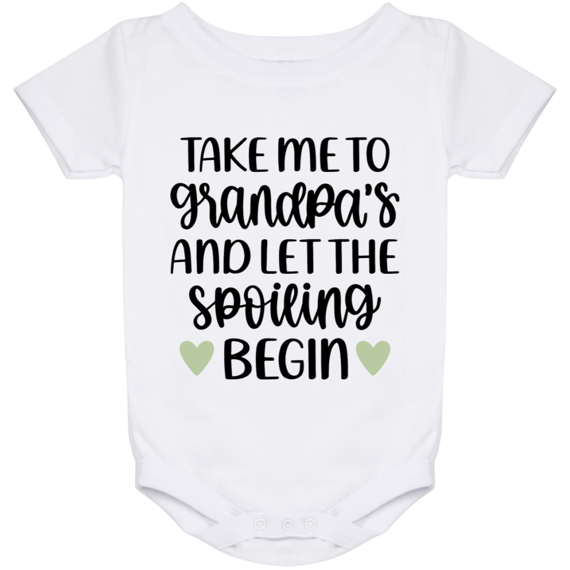 Take me to Grandpa'a Baby Onesie 24 Month