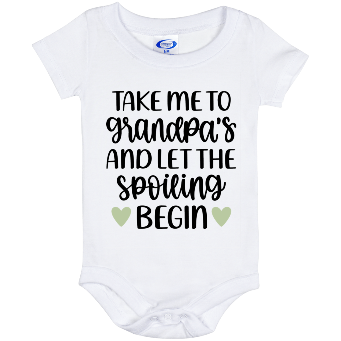 Take me to Grandpa's Baby Onesie 6 Month
