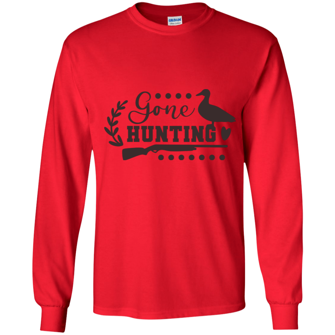 Gone hunting Youth LS T-Shirt
