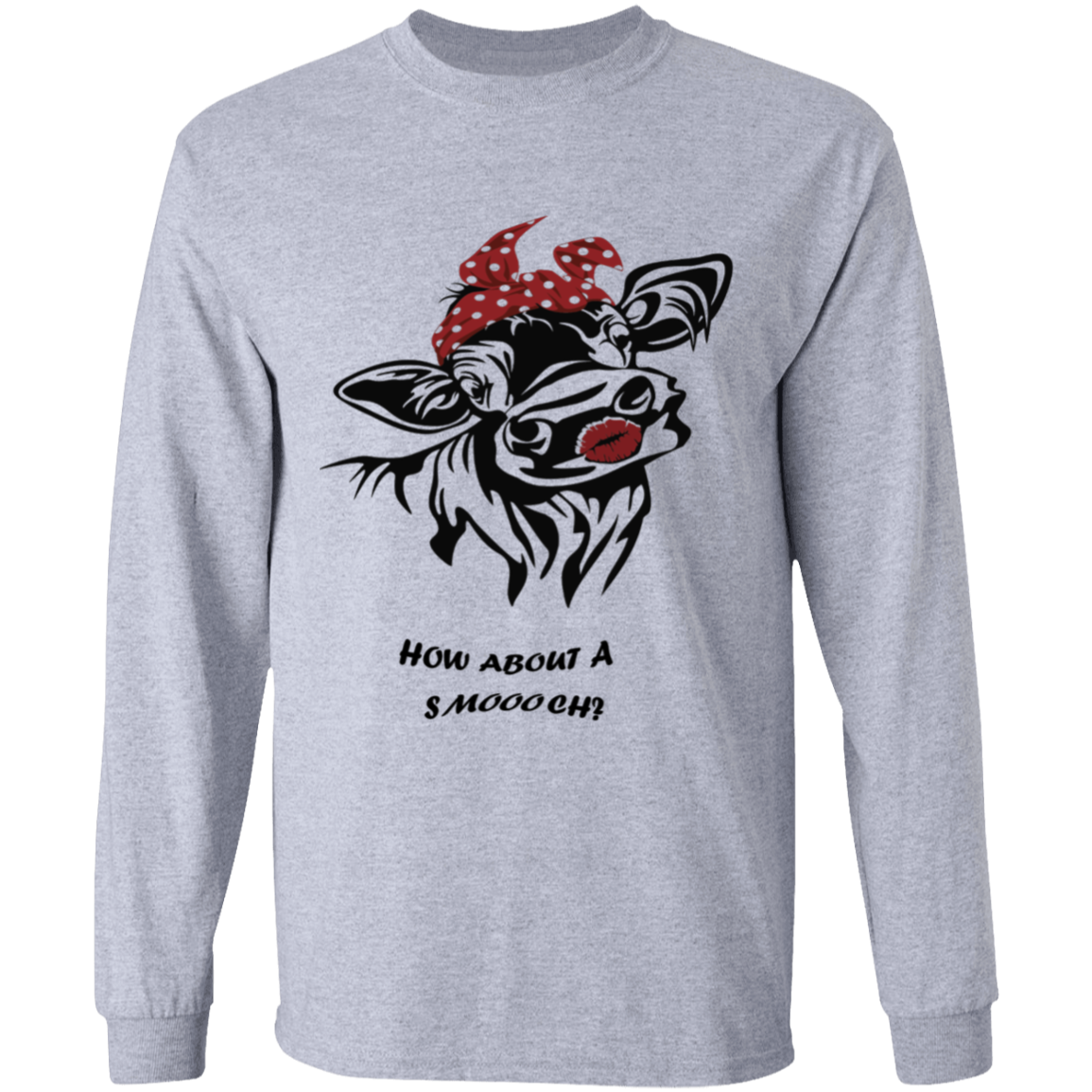 How about a smootch long sleeve t-shirt