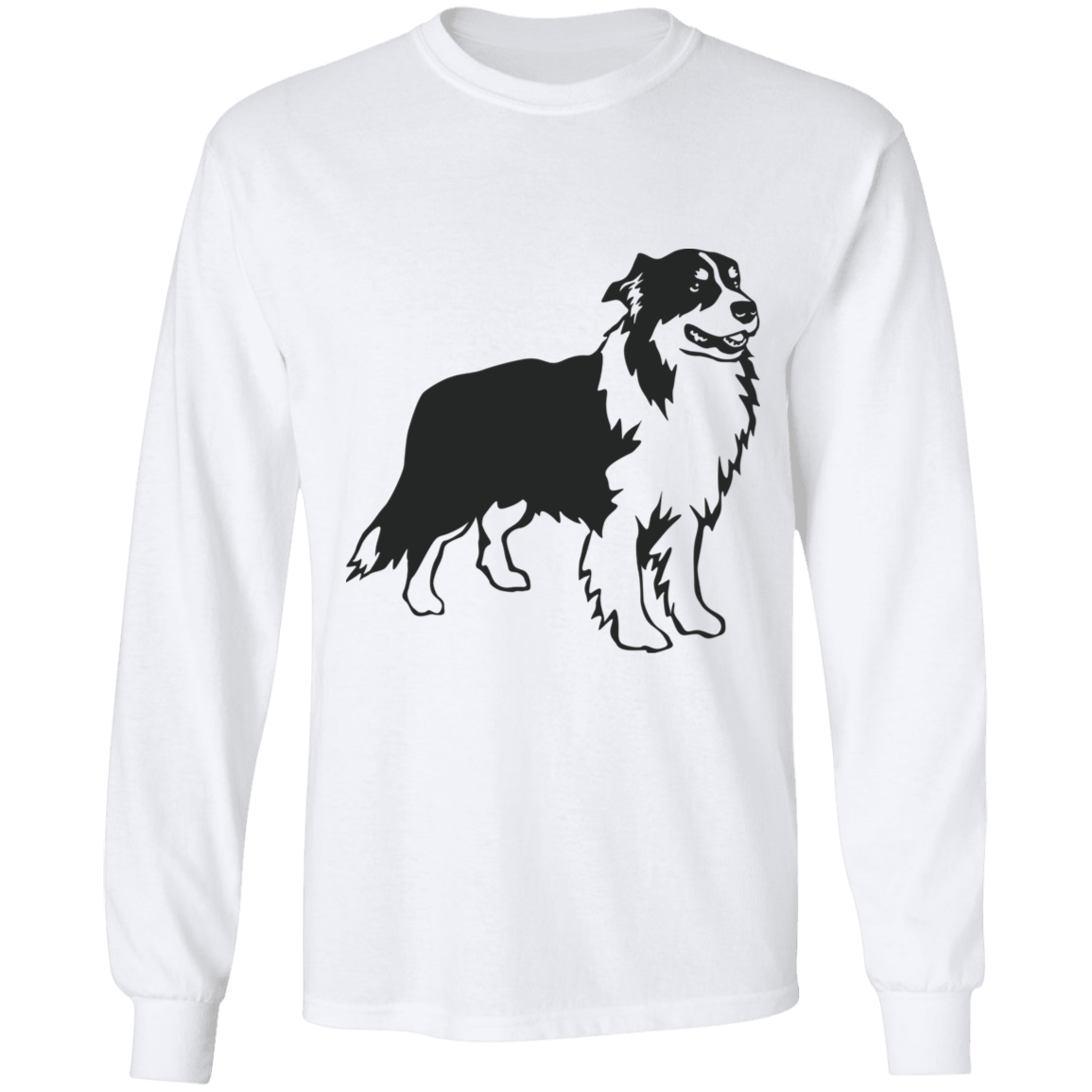 Australian Shepard long sleeve Cotton T-Shirt