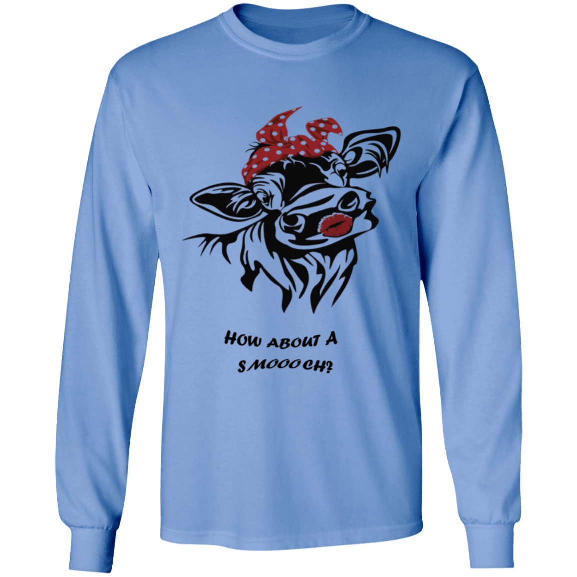 How about a smootch long sleeve t-shirt