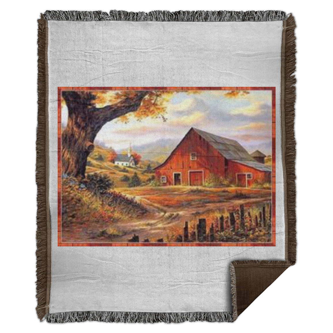 Barn - Woven Blanket - 50x60