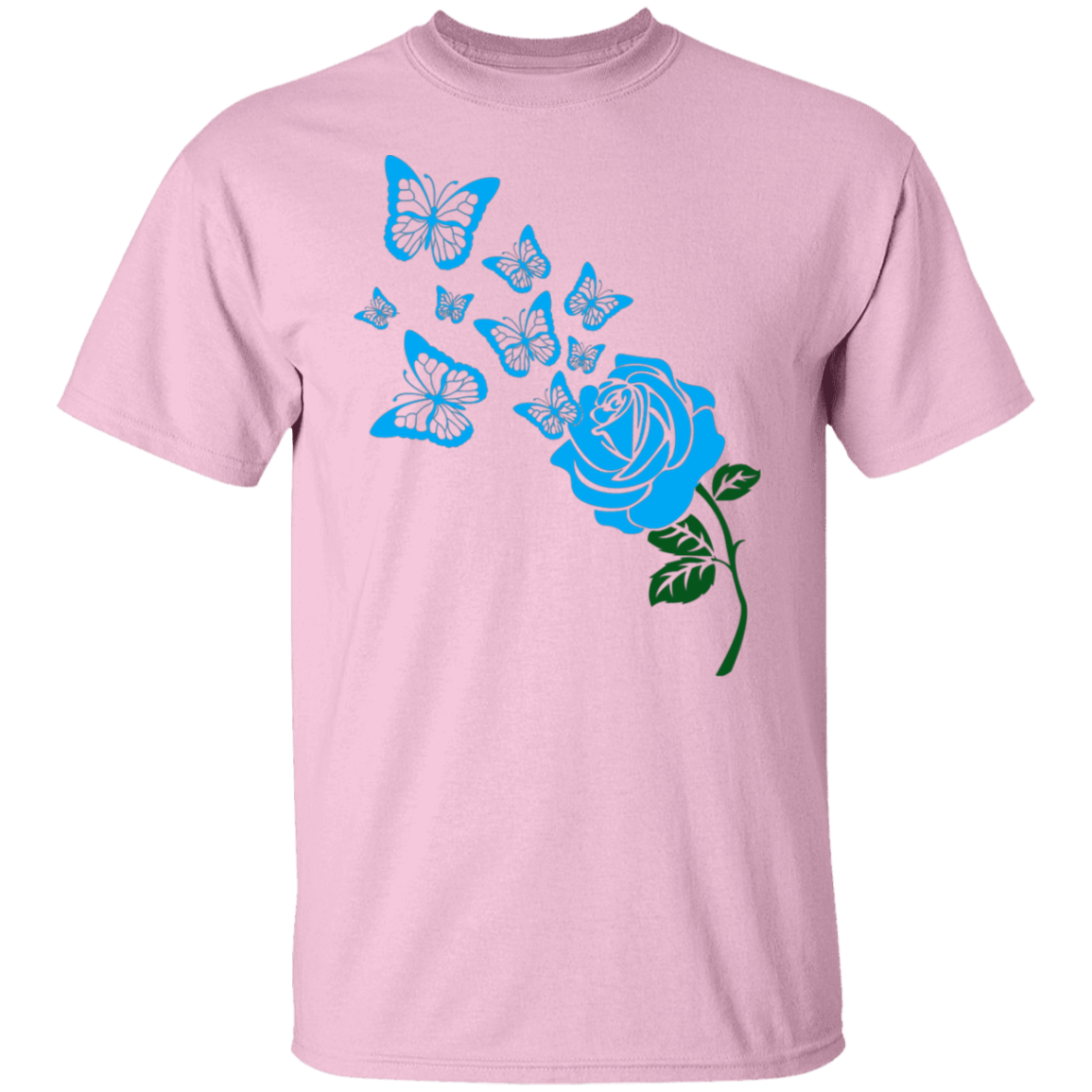 rose and butterfly T-Shirt