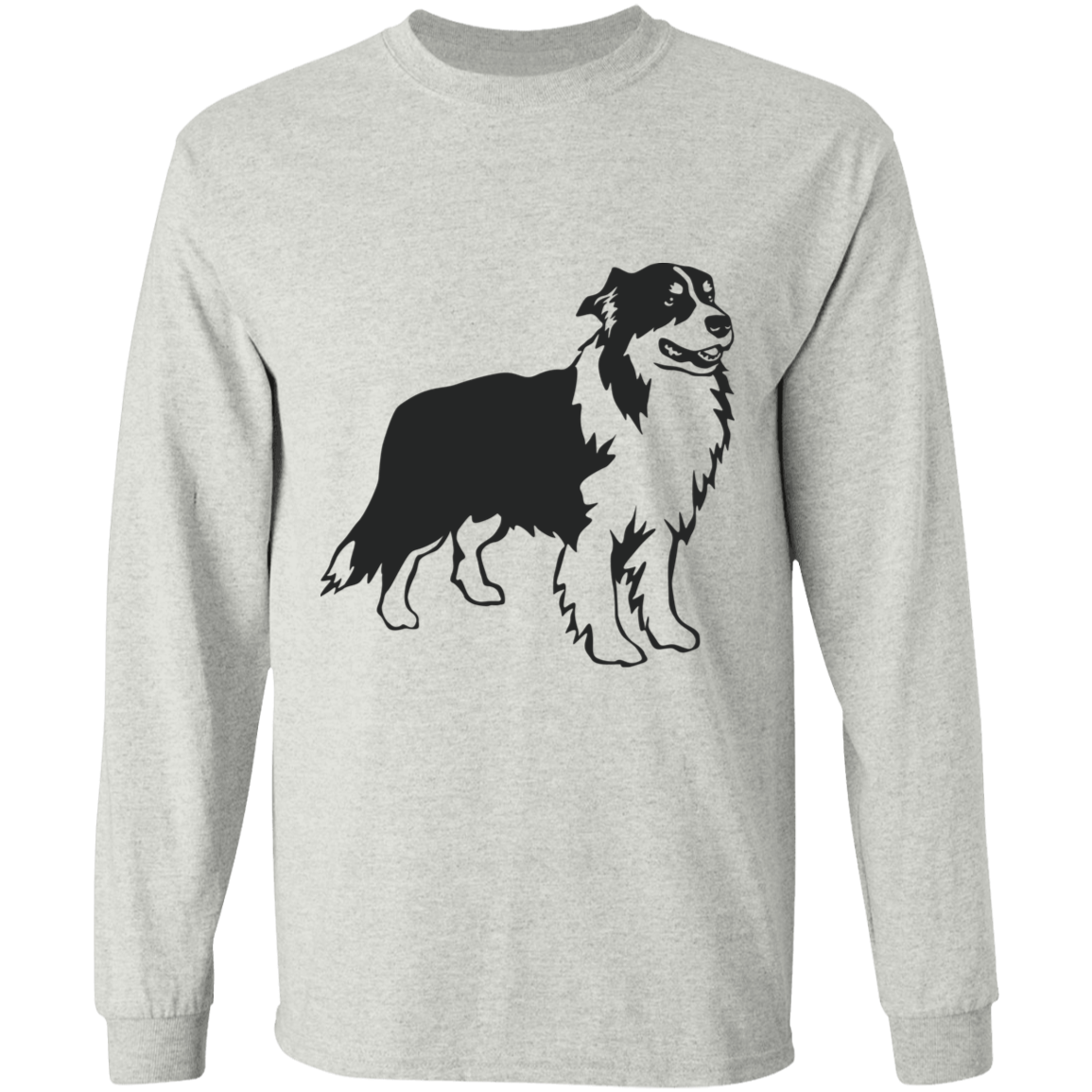 Australian Shepard long sleeve Cotton T-Shirt