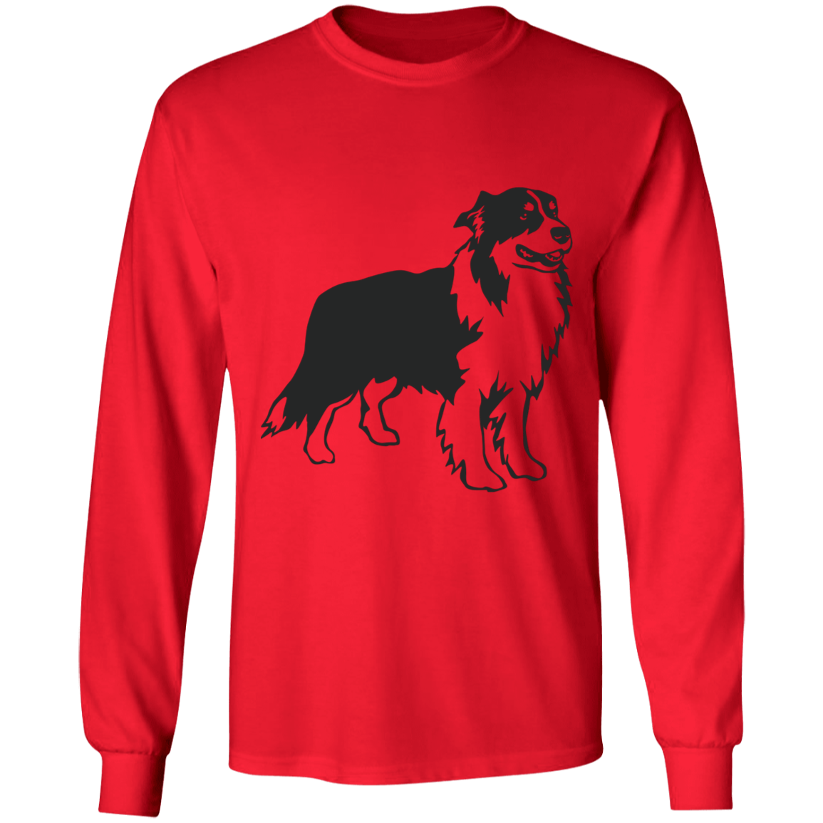 Australian Shepard long sleeve Cotton T-Shirt