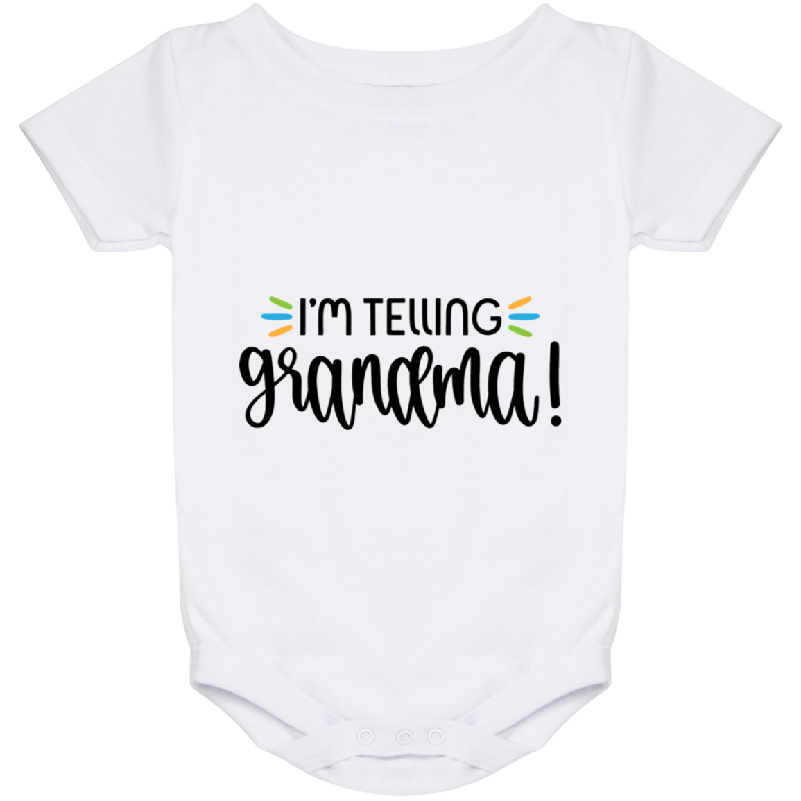 Telling grandma Baby Onesie 24 Month