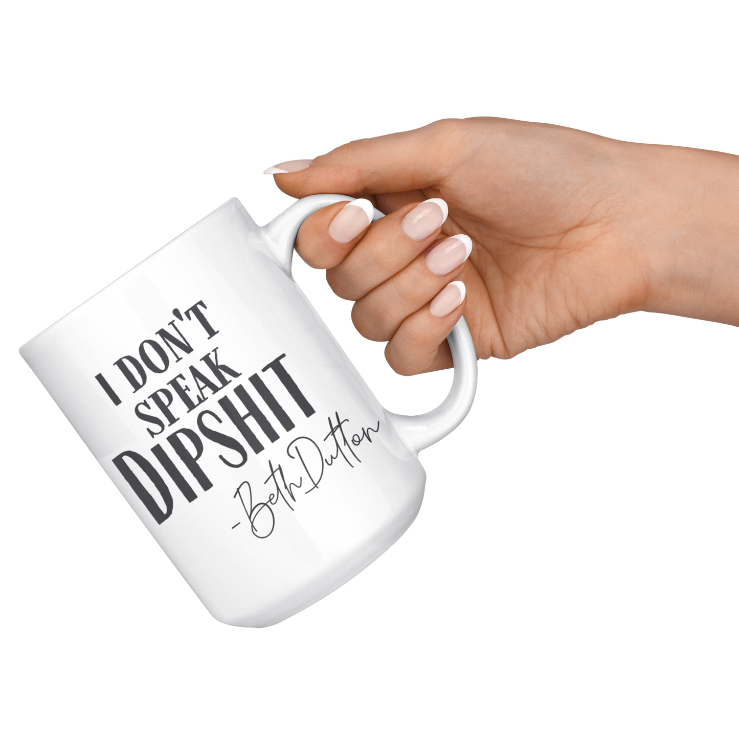 Mug - don't speak