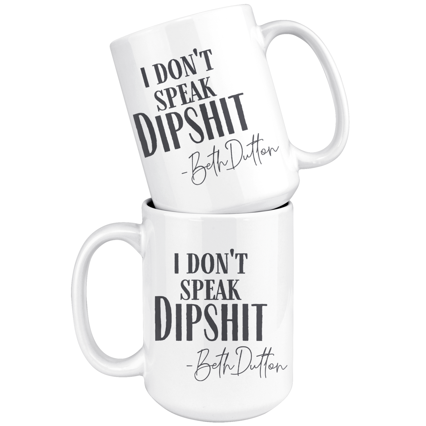 Mug - don't speak