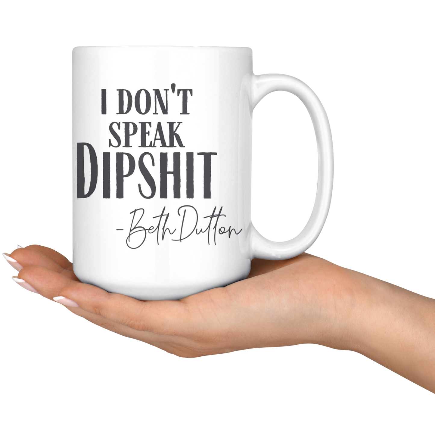 Mug - don't speak
