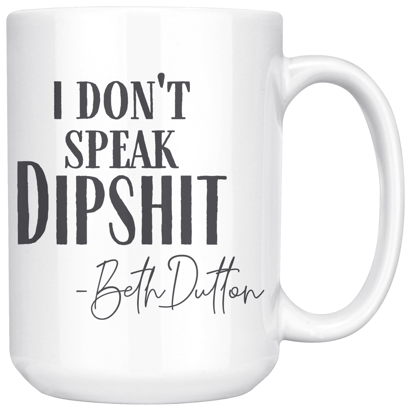 Mug - don't speak