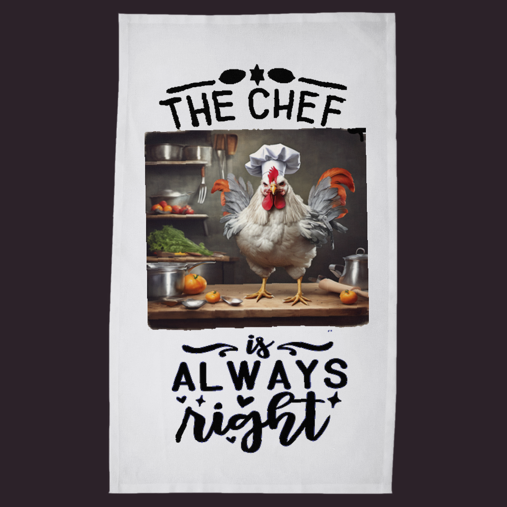 Tea Towels - The Chef is always right