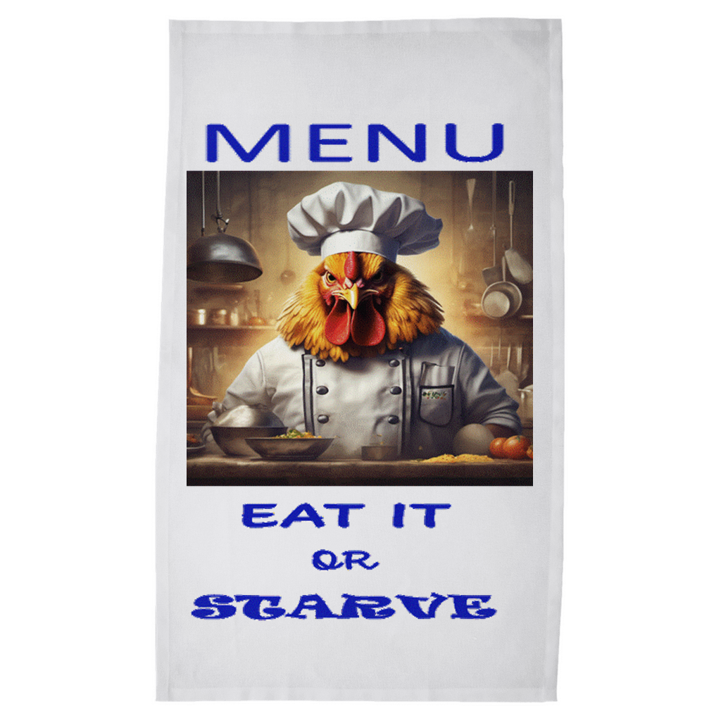 Tea Towels - eat it or starve