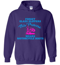 Load image into Gallery viewer, 4-wheeler princess boots hoodie
