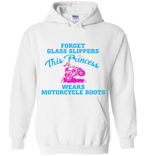 4-wheeler princess boots hoodie