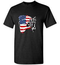 Load image into Gallery viewer, flag/4wheeler adult and youth t-shirt
